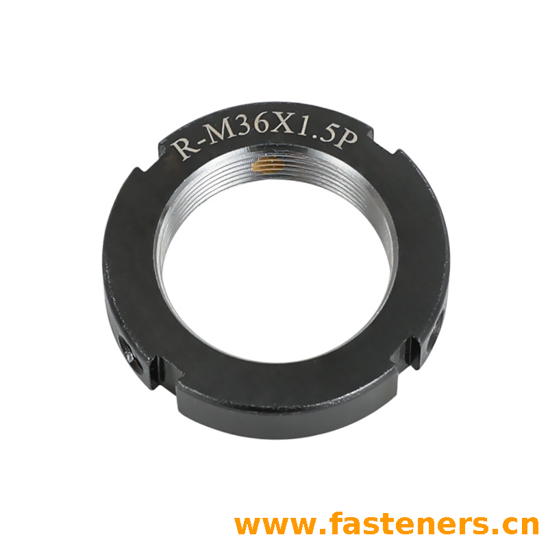 Precision Bearing Lock Nut Fastener KM Series Bearing Slotted Lock Nut