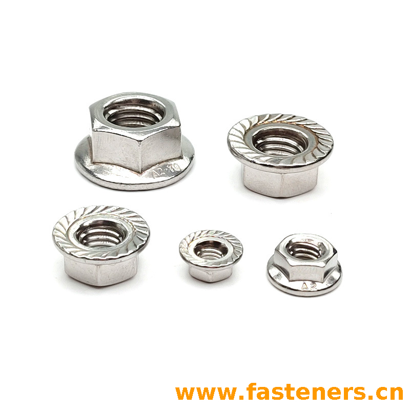 DIN 6923 Hexagon Nuts With Flange，Flange Nut stainless steel Buy